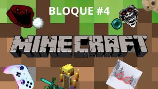 MINECRAFT SOLO UN BLOQUE 4 PARTE 2 [upl. by Cyd]