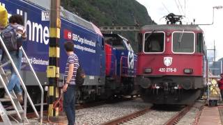 linea del Gottardo 4 giugno 2016 Biasca [upl. by Hadihsar]