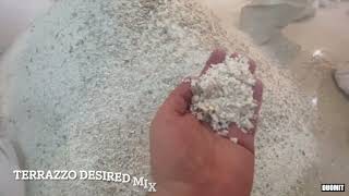 How to Install White Epoxy Terrazzo [upl. by Nove]