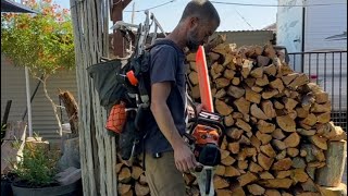 Ultimate Chainsaw Backpack – Carry ALL Your Firewood Gear with Ease [upl. by Vez575]