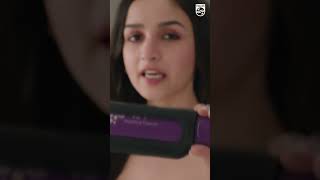 Indias first hair straightener for no heat damage  Philips NourishCare Straightener [upl. by Chaddy828]