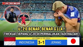 🔴GEMPARKAN ASEAN TADI MALAM  INDONESIA U20 3 VS JEPANG U20 1  Laga Uji Coba U20 2024  Berita [upl. by Chicky]