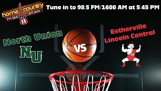 North Union vs Estherville Lincoln Central High School Basketball [upl. by Hamford]