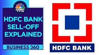 HDFC Bank Shares Fall The Most In 3 Years Latha Venkatesh Explains Why  CNBC TV18 [upl. by Mis]