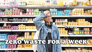 i tried to go zero waste for a weekand this is what happened  clickfortaz [upl. by Benjamin]