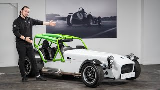 A Stunning Caterham 420R S3 Finished in Glacier White  A Walk Around With Jean [upl. by Koy]