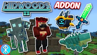 HIDWOODS Addon  BedrockMCPEXbox Minecraft [upl. by Datha445]