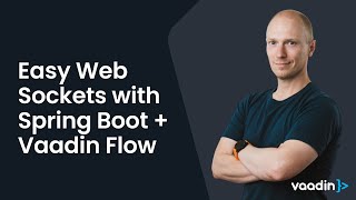 How to Use Web Sockets with Spring Boot and Vaadin Flow A Quick 2Minute Tutorial [upl. by Ynabla]