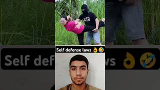 🤣 lesson on self defenseMrBeast funny comedy memes shorts [upl. by Tildi]