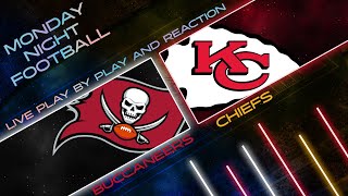 Buccaneers vs Chiefs Live Play by Play amp Reaction [upl. by Brandtr]