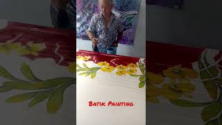 Painting a Batik Design on Silk [upl. by Tyrone]