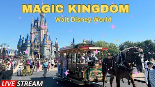 🔴 Live  Magic Kingdom Saturday  Walt Disney World 8312024 [upl. by Launame]