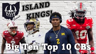 Top 10 Big Ten Corberbacks Heading into the 2024 Season [upl. by Medwin559]