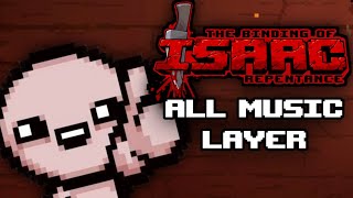 The Binding Of Isaac Repentance  All Music Layers [upl. by Kella]