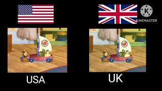 Wonder Pets  Save The Camel  USA VS UK Comparison  For Enbianbunbuns [upl. by Stolzer]