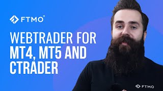 How to use webtrader for MT4 MT5 and cTrader  FTMO [upl. by Ataeb]