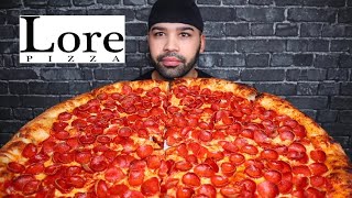 ASMR 24quot PEPPERONI amp CHEESE PIZZA MUKBANG [upl. by Ajax894]