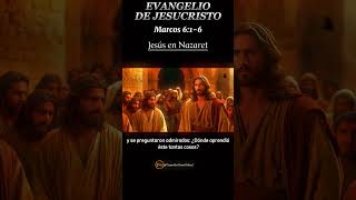 Evangelio de HOY Jueves 01 de Febrero 2024 Jesús en Nazaret Marcos 616 [upl. by Nnylyam]