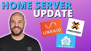 My Home Server Update  Unraid Proxmox HomeAssistant and More [upl. by Amoihc]