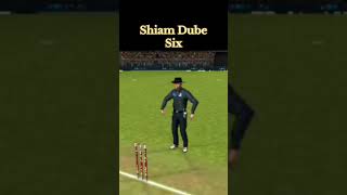 Sixer king Shivam Dube realcricket22 [upl. by Anigriv]