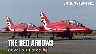 The Red Arrows  JPO BA 702 Avord 2023 [upl. by Annavoeg612]