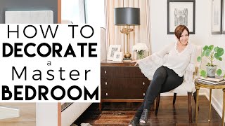 INTERIOR DESIGN  My Master Bedroom Makeover and Decorating Ideas [upl. by Osugi]