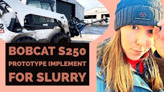 S250 bobcat slurry modification Valtra breakdown AGAIN Roy is covered in S [upl. by Nicholas143]