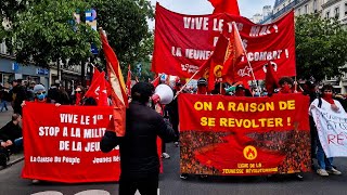 🔵 ZOOM SUR  Fête du travail 2024  les slogans du 1er mai [upl. by Peterman]