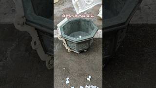 Cement flowers pot  homemade part 527 [upl. by Terchie440]