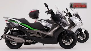 Kawasaki J300 ปะทะ FORZA 300 Yamaha Big Scooter 300 [upl. by Retsevlis]