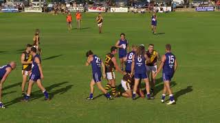 Anzac Day Nuriootpa vs Angaston Angaston Oval Q2 [upl. by Adnara]