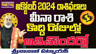 MEENA RASIకొద్దీ రోజుల్లో MEENA RASI OCTOBER 2024 RASIPALAN  OCTOBER 2024  NANAJI PATNAIK LATEST [upl. by Amaryl608]