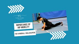 Handball Goalkeeper Training  Hip mobility drills [upl. by Llekram]