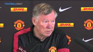 Sir Alex Fergusons final press conference [upl. by Oinotna]