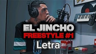 El Jincho ft Dj Scuff Freestyle 26 Letra [upl. by Pelag]