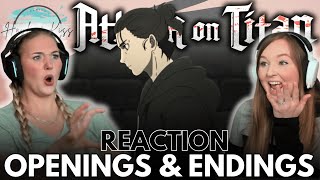 Attempting To Rank  ATTACK ON TITAN  ALL OPs amp EDs Reaction [upl. by Driskill438]