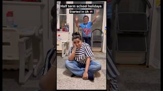 half term school holidays started in Uk 🇬🇧 the battel begins shortvideo viral [upl. by Sidnee300]