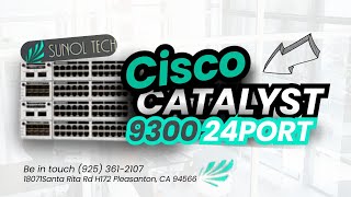 Cisco Catalyst 9300 24Port Data Switch  Network Advantage  C930024TA [upl. by Toland]