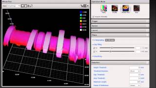 3D profiling of camshafts with the LMI Gocator presented by STEMMER IMAGING [upl. by Aldercy]