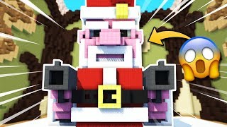 ¡PAPA NOEL LEGENDARIO ARMADO HASTA LOS DIENTES 😂😱 MINECRAFT BUILD BATTLE 15 [upl. by Aiekal318]