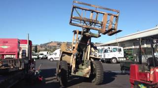 Pettibone MC6000RTL 6000 Capacity Military Forklift [upl. by Freyah]