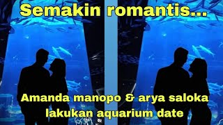 Semakin romantisamanda amp arya saloka lakukan aquariun date untuk melepas rindu [upl. by Yraillih]