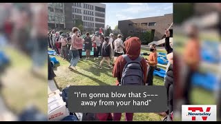 Inside the Stony Brook University proPalestinian protest [upl. by Divadnhoj]