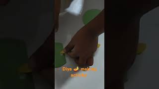 Diya making activities trend diwalispecial diyamaking activities children fun [upl. by Lias554]