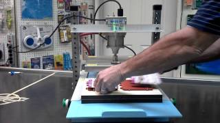 Powerpak One Station Blister Shuttle Sealing Machine Demo [upl. by Albertine]