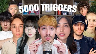 ASMR 5000 TRIGGERS WITH ASMRTIST [upl. by Kameko943]