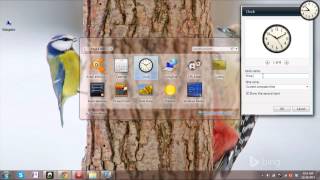 How to Keep Analog Clock Gadget on DESKTOP  EASY  analogclock windows operatingsystem win10 [upl. by Winther801]