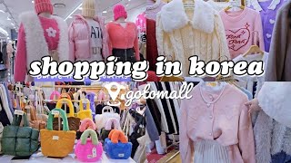 shopping in korea vlog 🇰🇷 winter fashion amp accessories at gotomall underground shopping center [upl. by Teik]