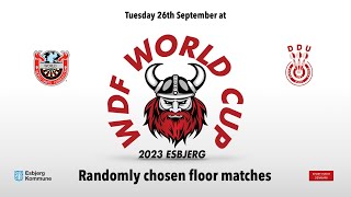 WDF World Cup 2023 in Esbjerg Tuesday  Denmark  Randomly chosen floor matches [upl. by Nnoj649]