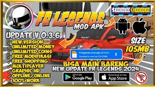 UPDATE‼️FR Legends Mod Apk V036 Terbaru 2024  Unlimited Money amp Coins [upl. by Tamqrah443]